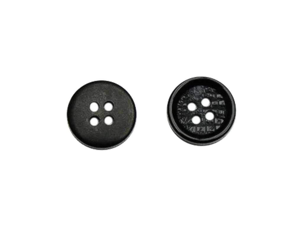 Пуговица пластмассовая четыре прокола, цвет синей змеи, диаметр 15 ммизображение