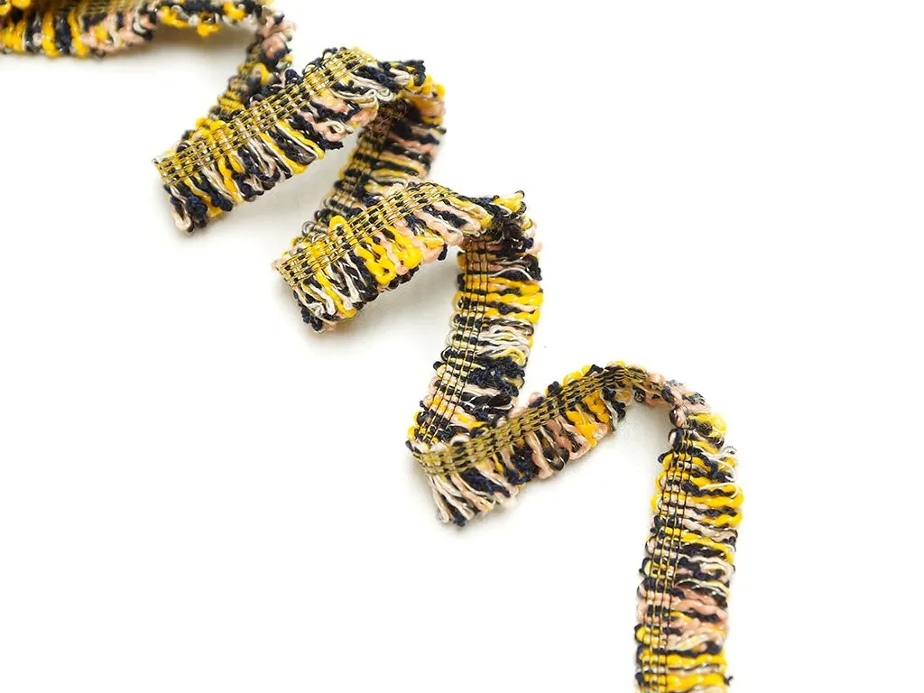 Тесьма декоративная CNANEL, вязаная, мультиколор, ширина 20 ммизображение