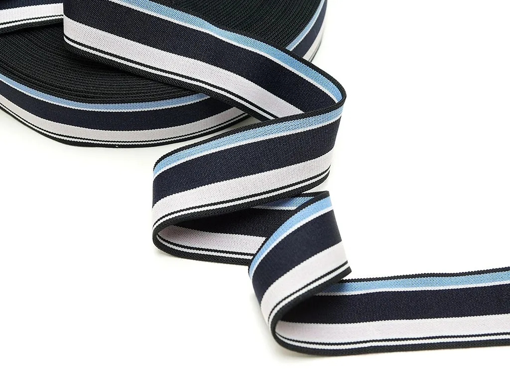 Тесьма-резинка декоративная, мультиколор, ширина 45 ммизображение