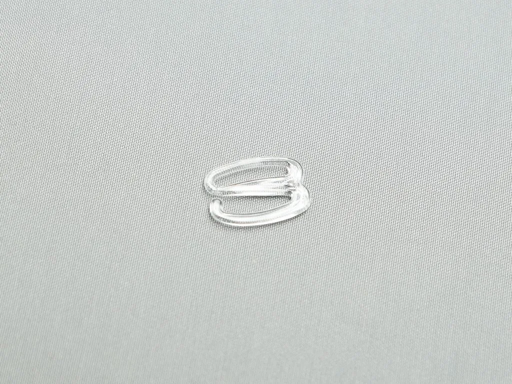 Крючок для нижнего белья,пластик,прозрачный, ширина 15 ммизображение