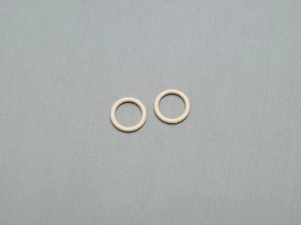 Кольцо для нижнего белья,пластик,бежевого цвета, диаметр 10 ммизображение