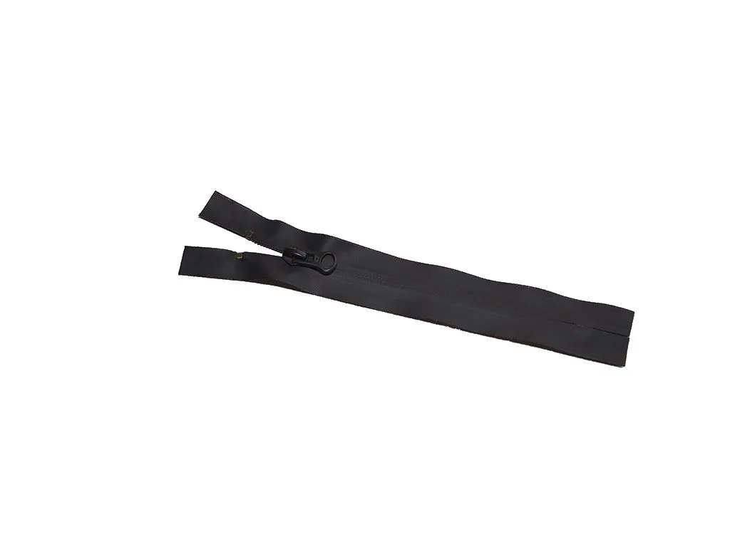 Молния витая, влагозащитная, черного цвета, неразъемная,1-замок, тип 6, длина 18 см изображение