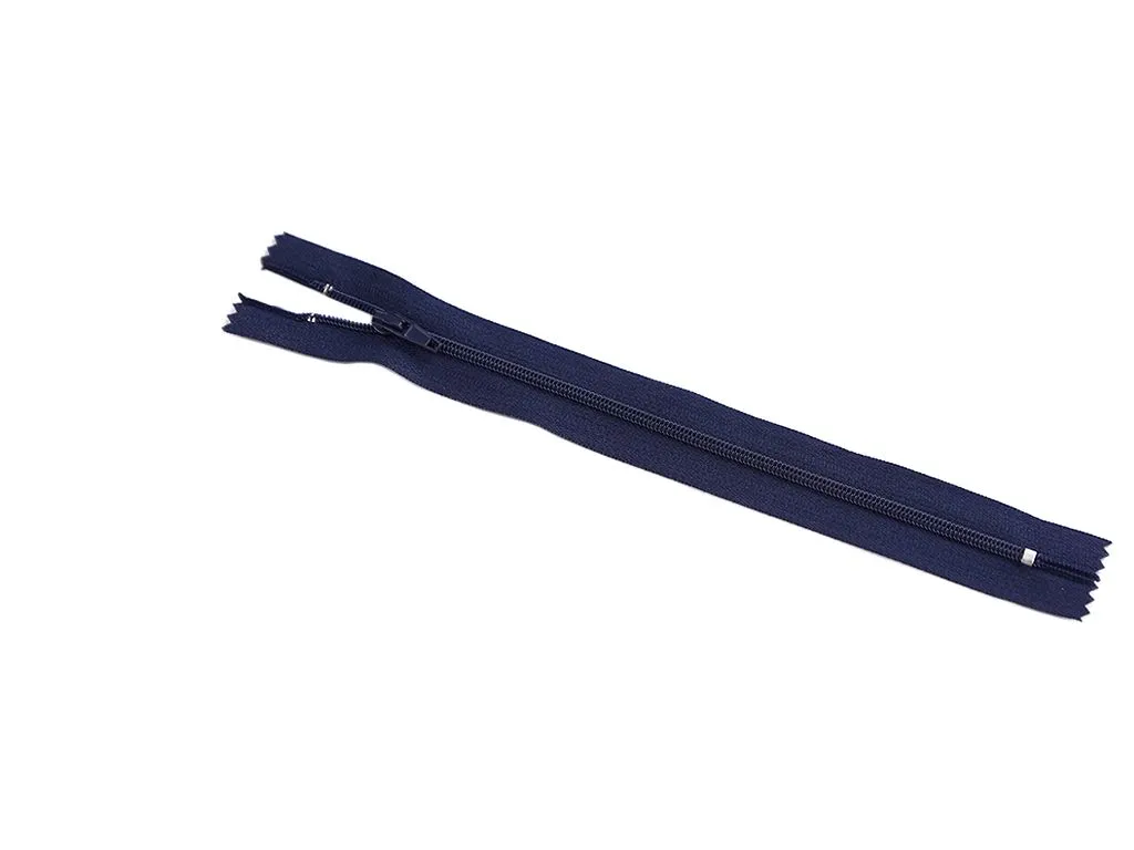 Молния брючная, с металлическим замком, цвет синий, 20смизображение