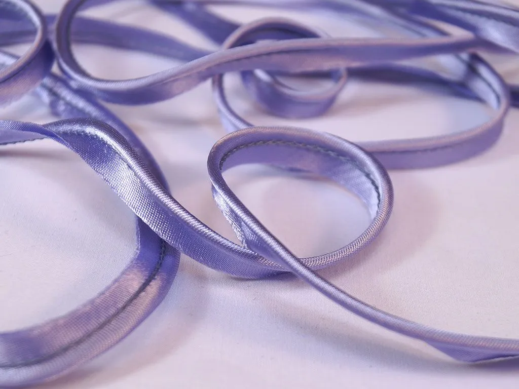 Кант вискозный тканевый, светло-сиреневого цвета, ширина 10 мм  изображение