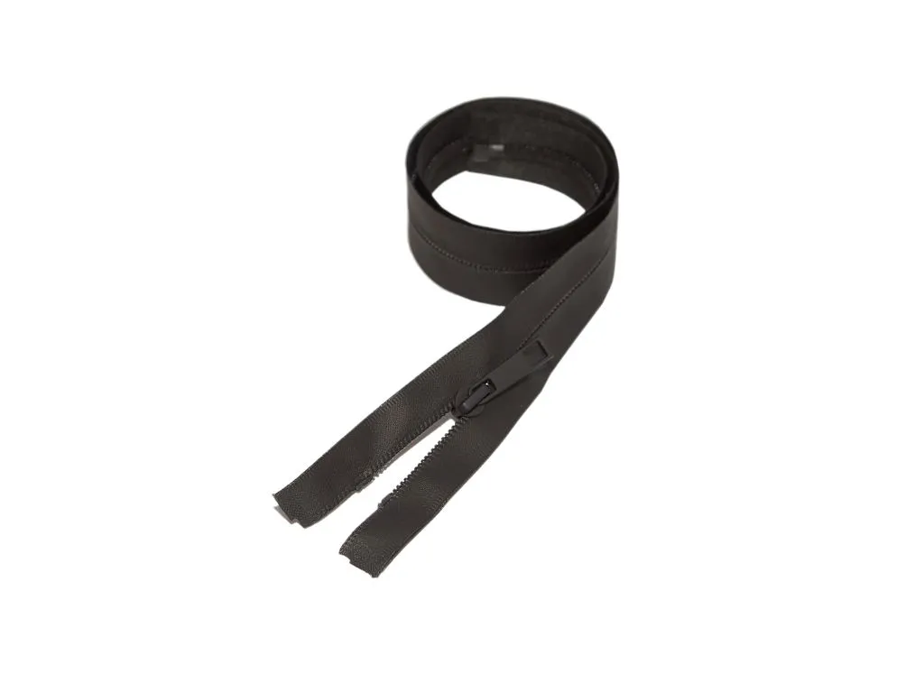 Молния витая, влагозащитная, черного цвета, разъемная,1-замок, тип 7, длина 65 см изображение
