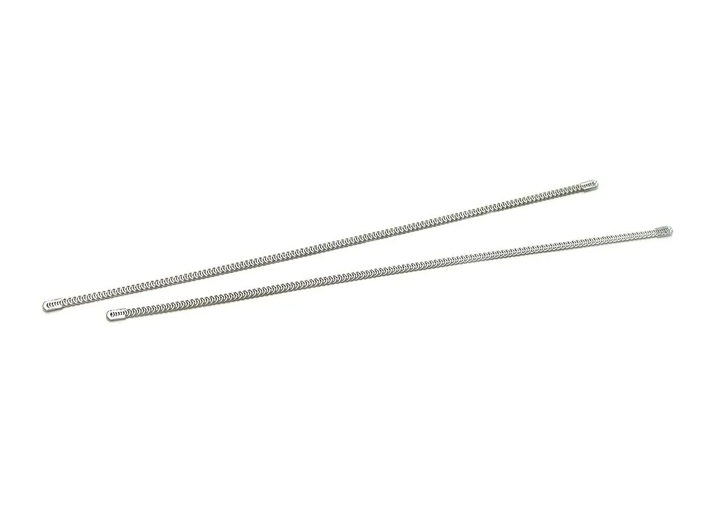 Кость корсетная, плоская, металлическая, с наконечниками, длина 260 ммизображение