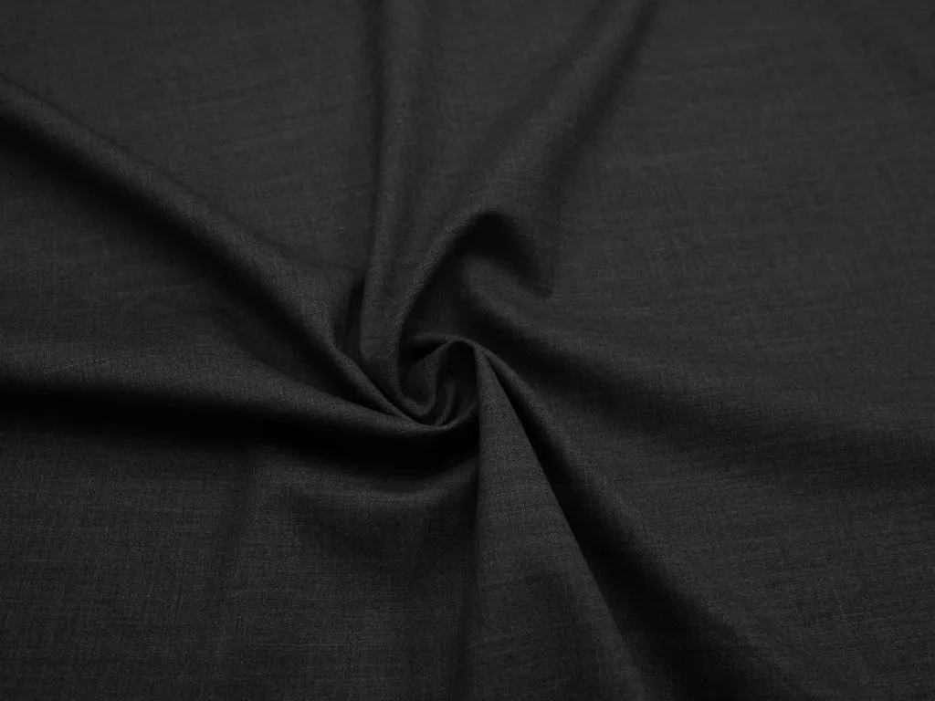 Дублированная костюмная ткань с водоотталкивающим эфеектом, цвет серый меланжизображение