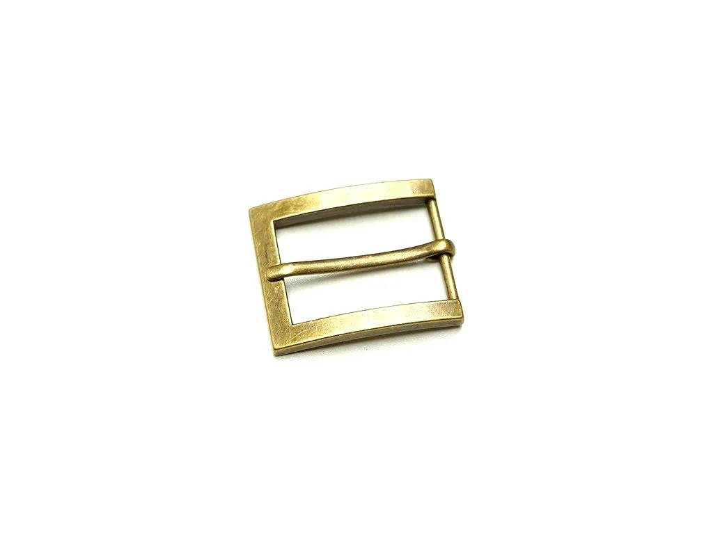 Пряжка металлическая, цвет латунь, матовая, ширина 30 мм   изображение