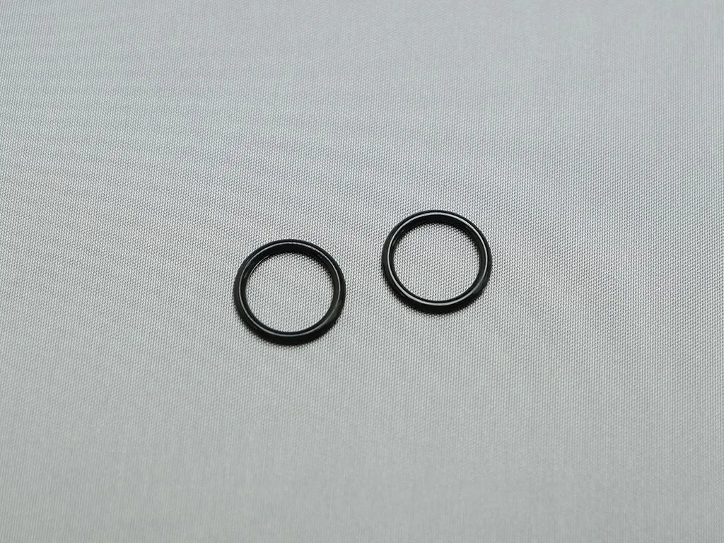 Кольцо для нижнего белья,пластик,чёрного цвета, диаметр 14 ммизображение