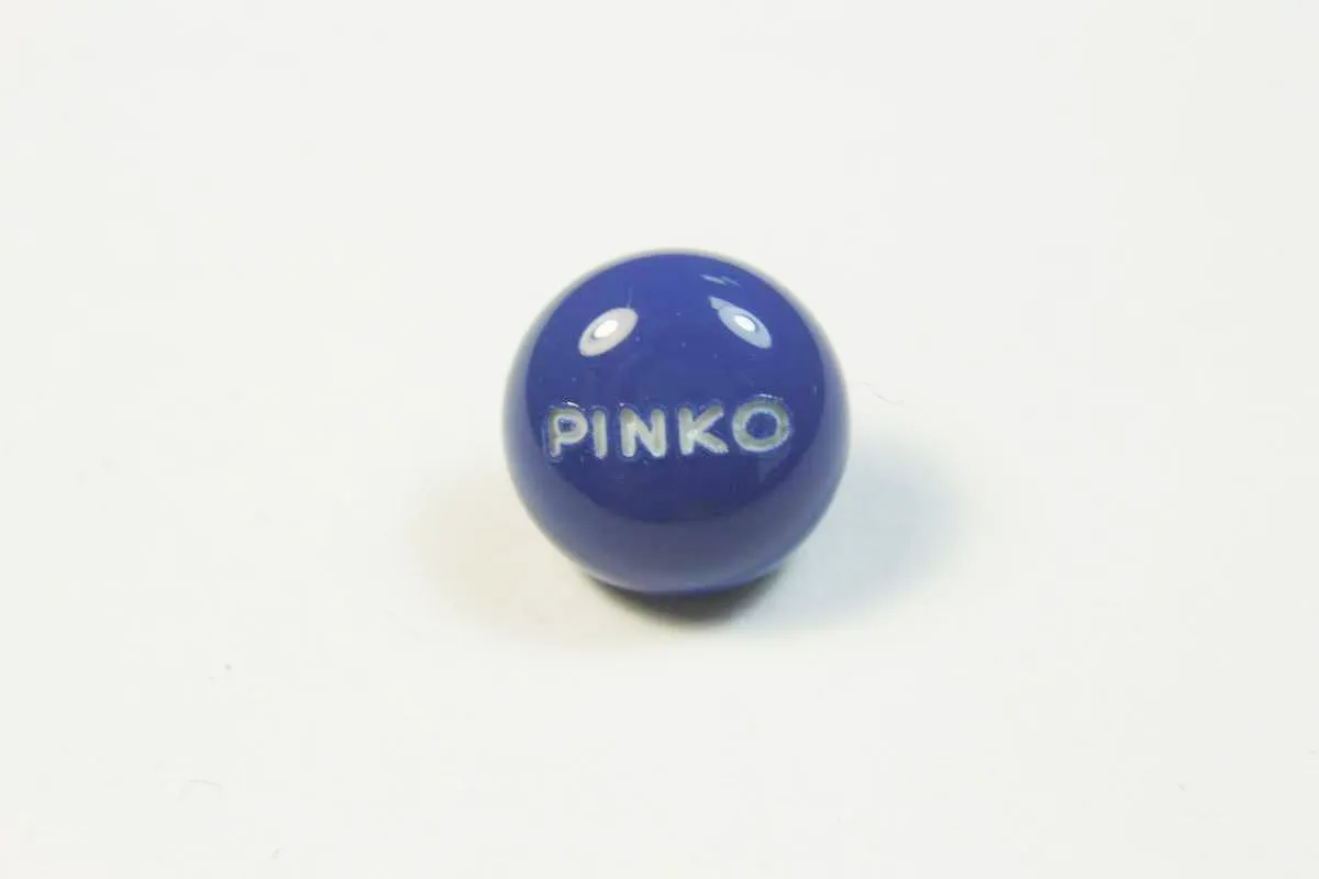 Пуговица пластмассовая на ножке,  цвет василёк, диаметр 10 ммизображение