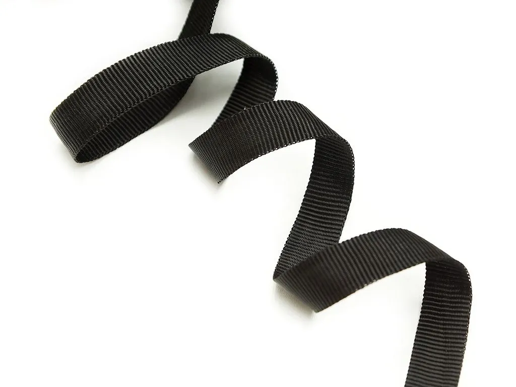 Лента репсовая, тёмно-коричневого цвета, ширина 20 ммизображение