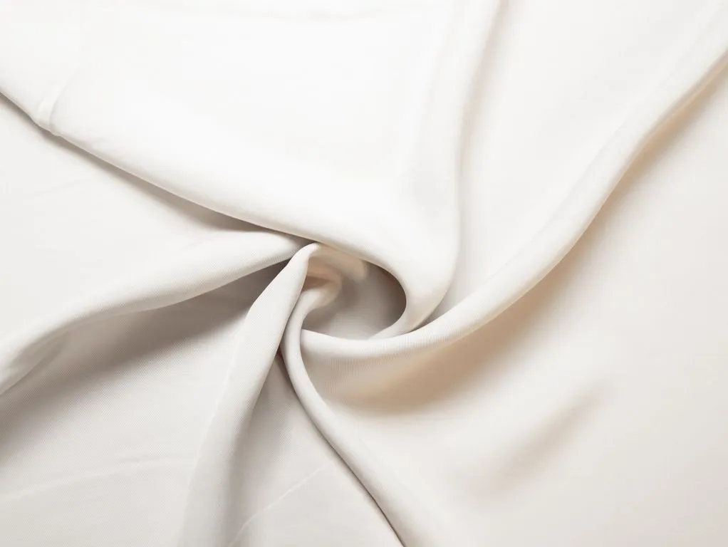 Двухсторонняя плательная ткань в диагональный рубчик, цвет песочныйизображение